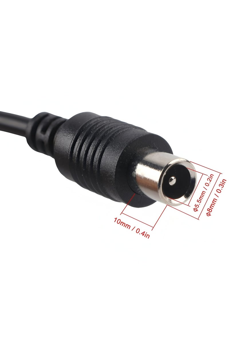 Flyview 42V 2A Electric Scooter Charger for Xiaomi M365, Pro, Pro 2, Mi 3, 1s, Segway Ninebot Scooter G30 ES1 ES2 ES3 ES4 E22E E25E E45E, 36V Battery Charger for Aovo, Bird, Lime, Spin, Skip - Image 4