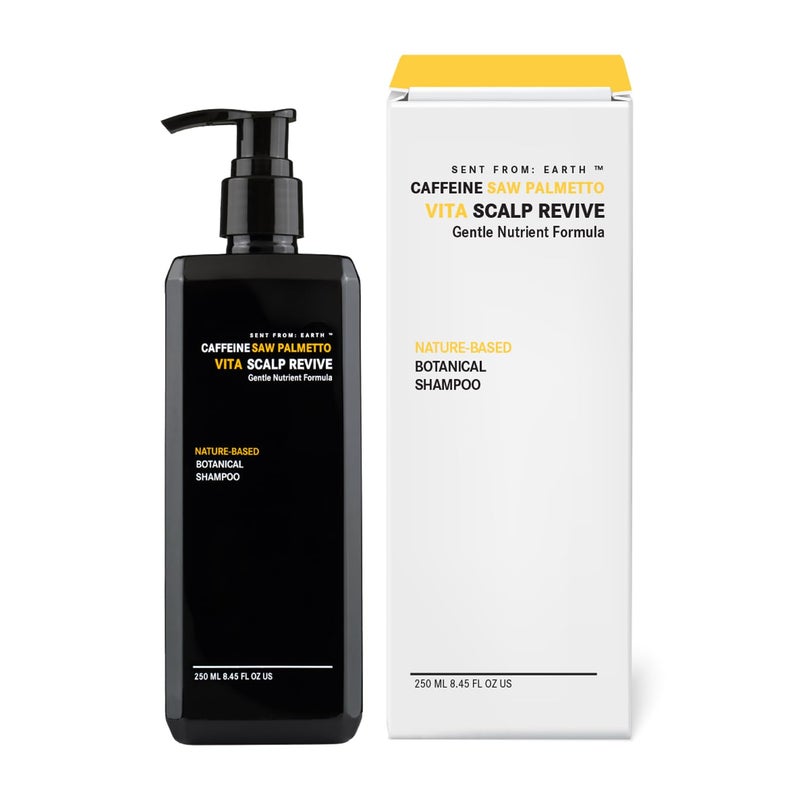 Sent From Earth Sent From Earth Caffeine Saw Palmetto Ketoconazole Biotin dandruff Treatment Antifungal for Psoriasis Dermatitis Dry Itchy Scalp Vegan Advanced Natural Formula Peppermint Shampoo 845oz 