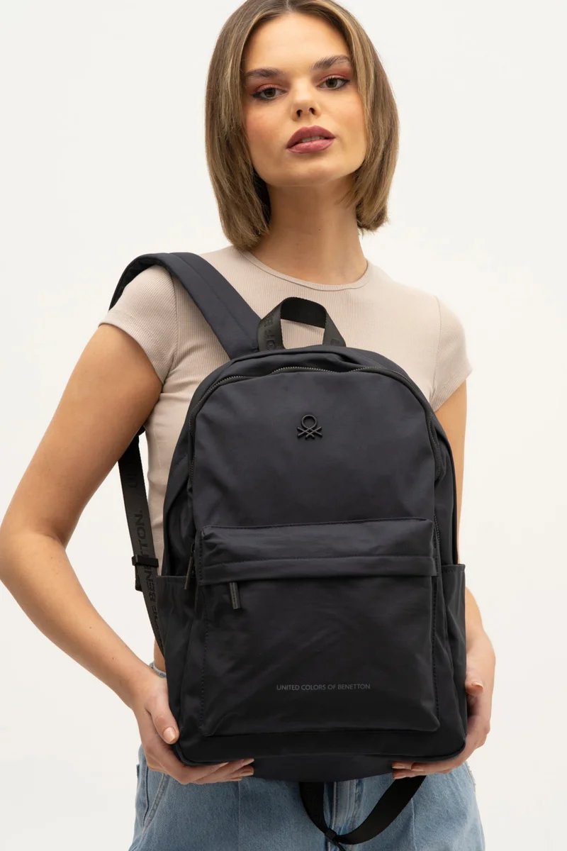 يونايتد كولورز أوف بينتيون Benetton Men's Backpack Navy Blue BNT1267