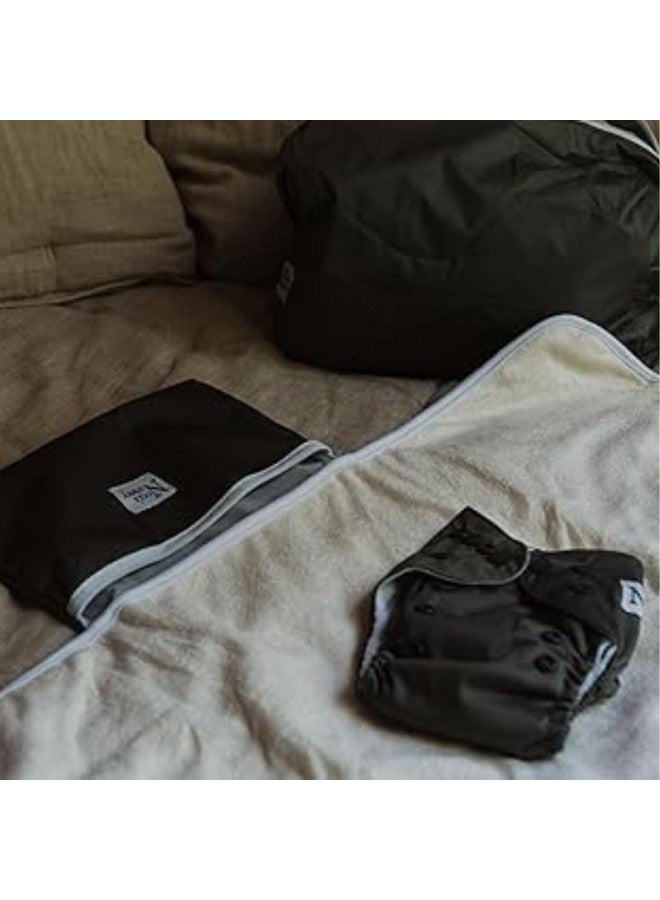 Nora's Nursery Portable Baby Diaper Changing Pad Mat - Waterproof - Sage - Image 4