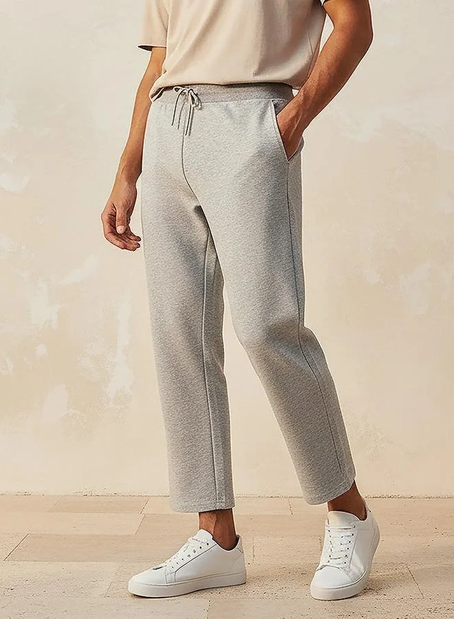 سبلاش فيڤ Men Regular Fit Scuba Joggers with Drawstring Closure