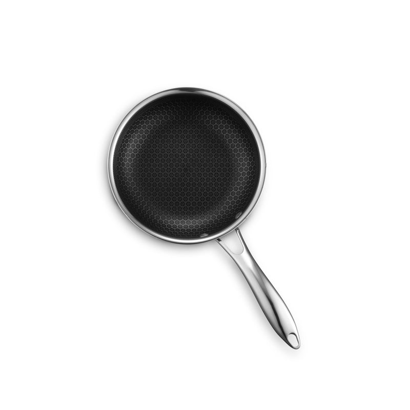 HexClad Hybrid Nonstick 7-Inch Fry Pan, Stay-Cool Handle, Dishwasher and Oven Safe, Induction Ready, Compatible with All Cooktops - Image 2