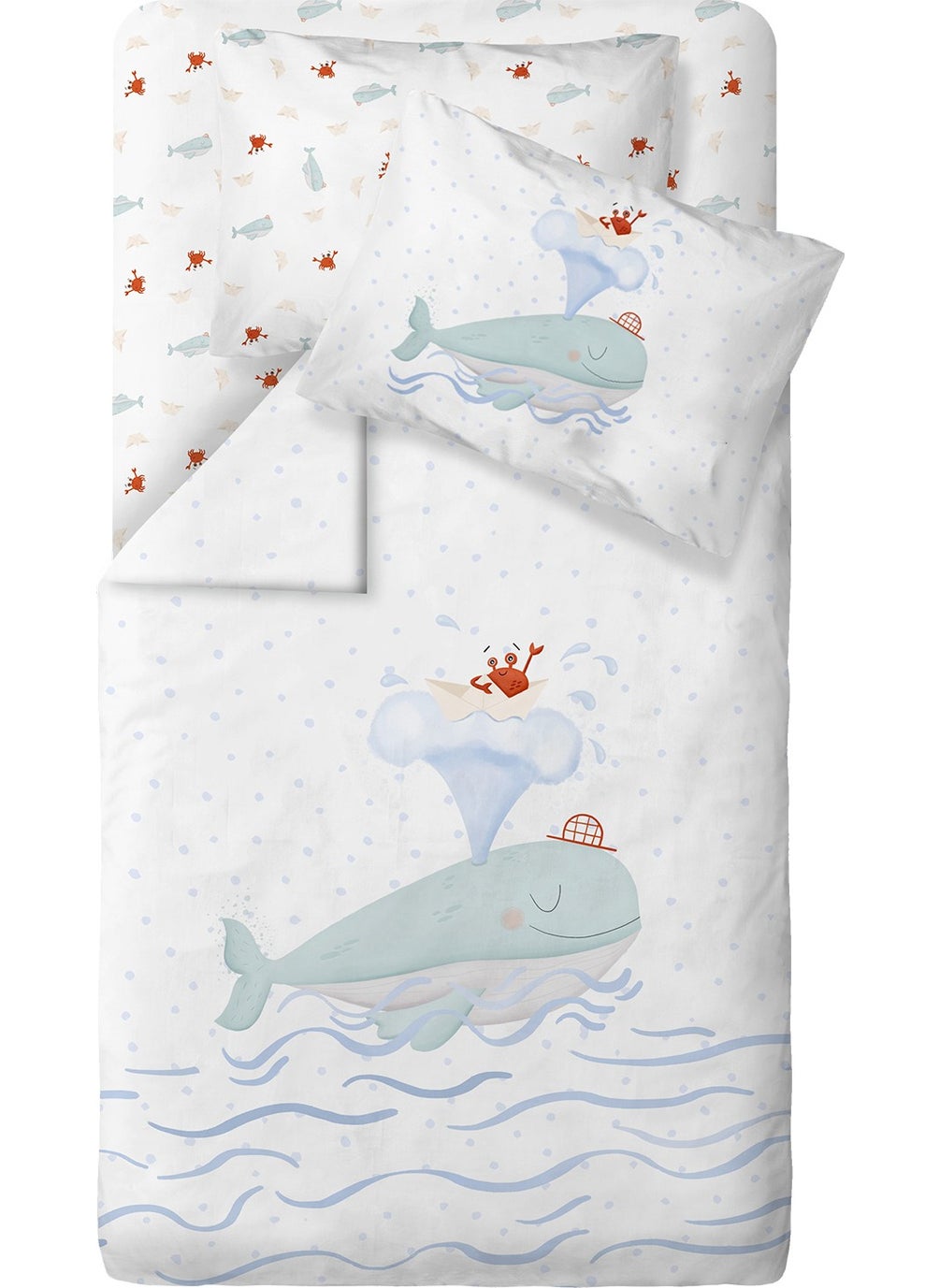 Casadora Baby Boubou 100% Cotton Satin Baby Bedding Set  - Image 1