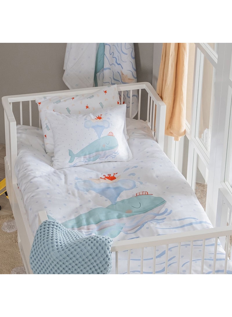 Casadora Baby Boubou 100% Cotton Satin Baby Bedding Set  - Image 4