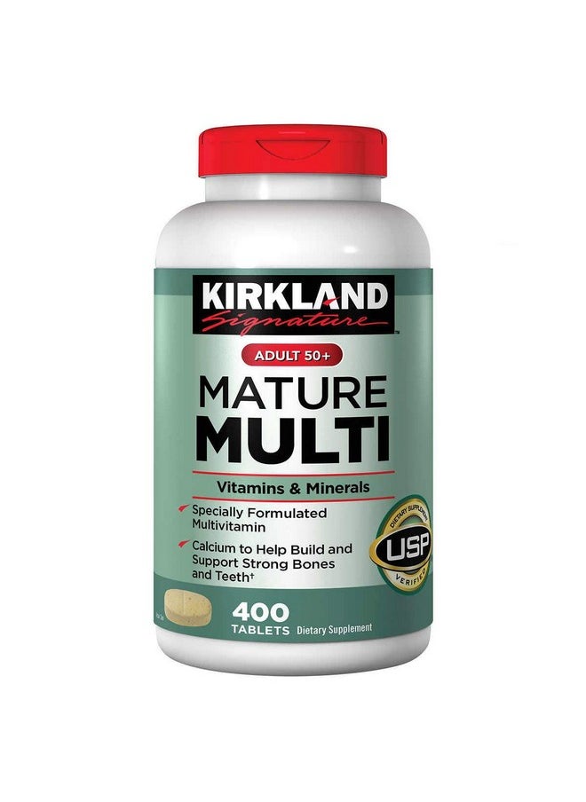 Mature Adults Multi Vitamins & Minerals 400 Tablets Each (Pack Of 2) - pzsku/Z542D92D61A9C1F1BD60AZ/45/_/1698059797/3b394343-02be-41d2-b0dc-4905b1700847