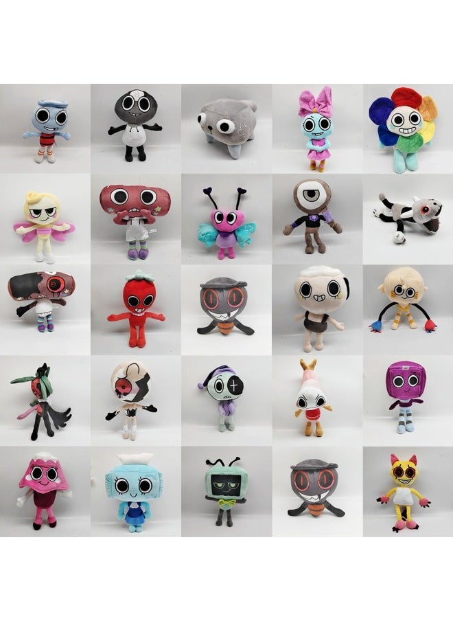 null - Dandy's World Plush Scraps-Specifications:Big Eyes With Blue Hat Edge 28cm 115g - Image 1