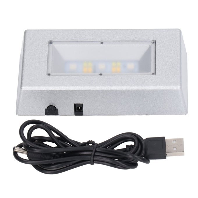 LED LIGHT BASE 7 COLOR LIGHT BASE FOR GLASS ART 3D CRYSTAL STAND RECTANGLE DISPLAY STAND WITH USB CABLE