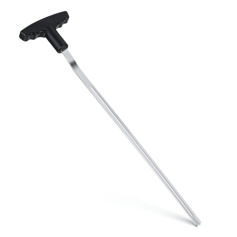 MistyBrew Golf Grip Removal Tool - 12" V-Groove Grip Saver Tool - Compatible with Irons, Woods & Standard Putter Grips - Use with Solvent| High-Carbon Steel | Protects Grips - Image 1
