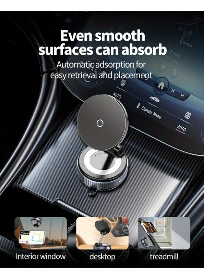 general 15W Wireless Charging 360° Rotatable Vacuum Magnetic Phone Holder - Image 3