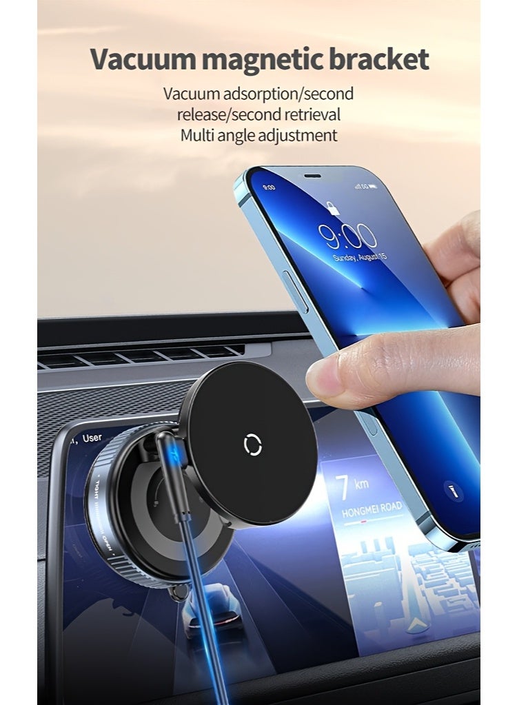 general 15W Wireless Charging 360° Rotatable Vacuum Magnetic Phone Holder - Image 2