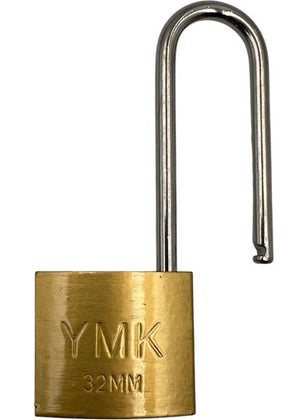 Kl Home Yuma YMK-1232BL 32MM Long Hook Padlock Yellow  - Image 2