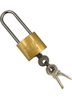 Kl Home Yuma YMK-1232BL 32MM Long Hook Padlock Yellow  - Image 1