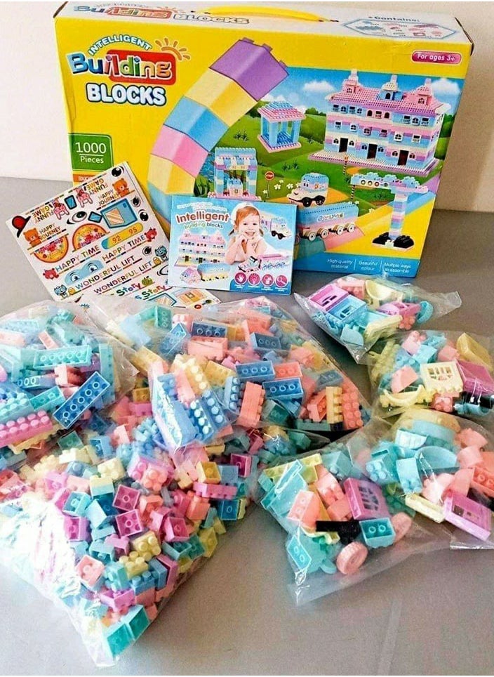 "1000-piece building set."  - Image 5