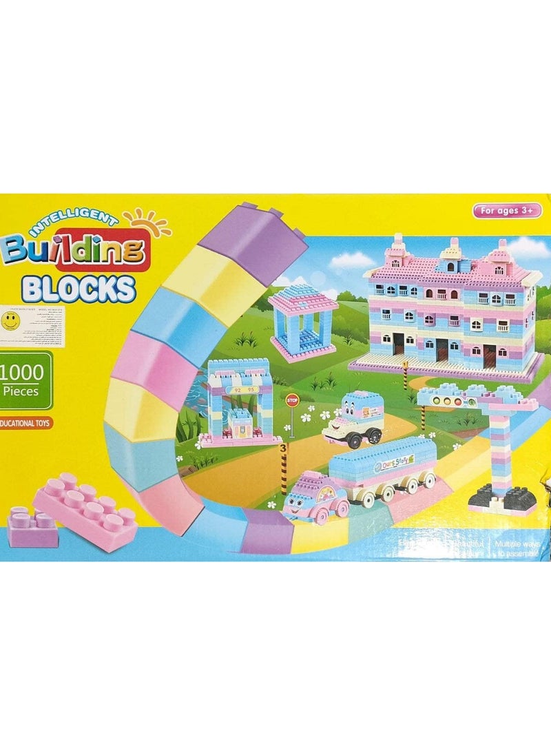 "1000-piece building set."  - Image 1