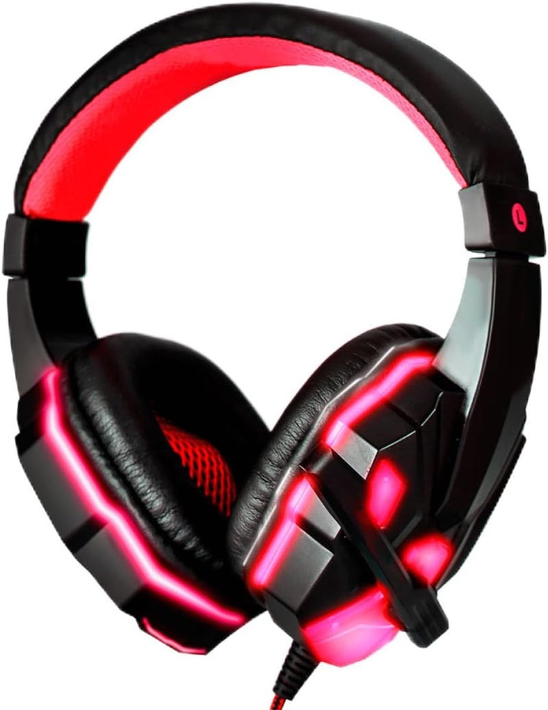 All storage space compatible Homoyoyo Wired Over-Ear Gaming Headphones with Microphone, Noise Canceling Mic and Soft Ear Pads, USB and 3.5mm Compatible, Suitable for Gaming and Travel Working day delivery service Light precision processed material Practical build Sufficient order stock Daily wear upgraded resistant material Full village delivery cover Shock rubber edge Local licensed courier Individual group scene compatible Oil resistant Spec compliant trusted quality Longevity upgraded craftsmanship Fast warehouse picking Elegant multi-option build Elegant practical design Light & heavy use compatible Cost saving design picks Individual & group usable Scratch resistant Wide daily application Compact design Set product combo compatible Wear resistant Balanced universal design - Image 1