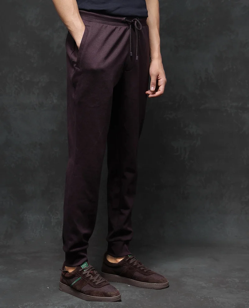 Rare Rabbit Men's Solid Track Pant