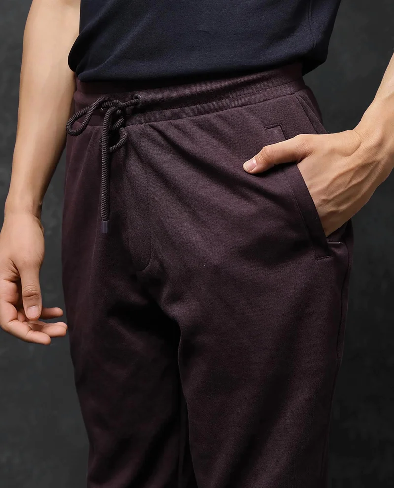Rare Rabbit Men's Solid Track Pant