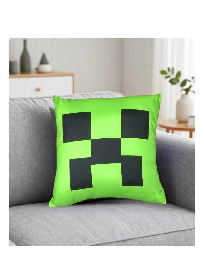 MINECRAFT Gaming Pixel Art Throw Pillow 40x40cm – Soft Decorative Cushion for Sofa & Bedroom - Image 1