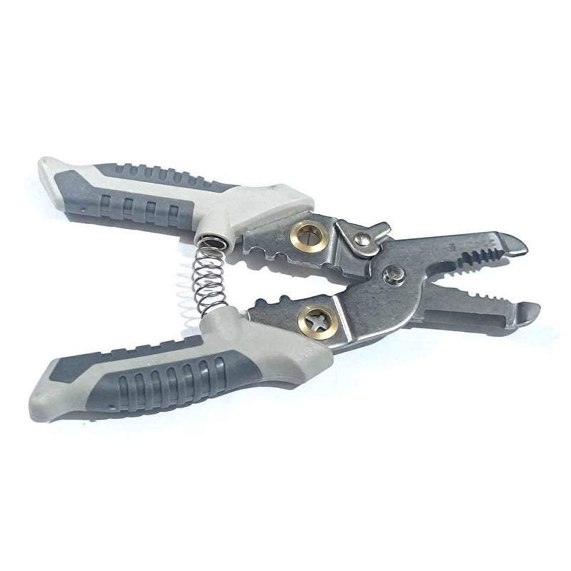 UPTODATETOOLS UPTODATETOOLS Special Wire Stripper for Electrician Multifunction Wire Plier Tool 6 in 1 Multifunctional Wire Strippers  - Image 1