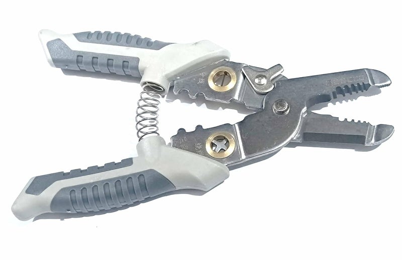 UPTODATETOOLS UPTODATETOOLS Special Wire Stripper for Electrician Multifunction Wire Plier Tool 6 in 1 Multifunctional Wire Strippers  - Image 3