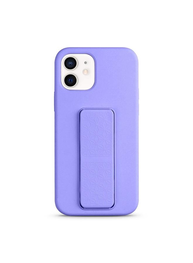 اس-توب جراب لهاتف iPhone 11 مزود بحامل سيليكون سائل - Image 1