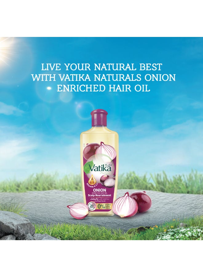 Vatika Naturals Onion Hair Oil - Image 2