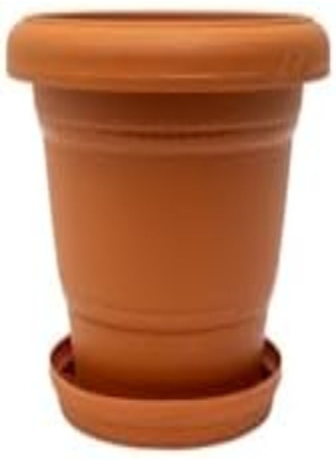 AKDC Brown Lilly Planter 6 15X18X10 Brown  - Image 3