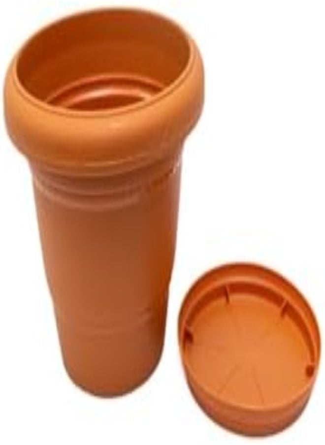 AKDC Brown Lilly Planter 6 15X18X10 Brown  - Image 2