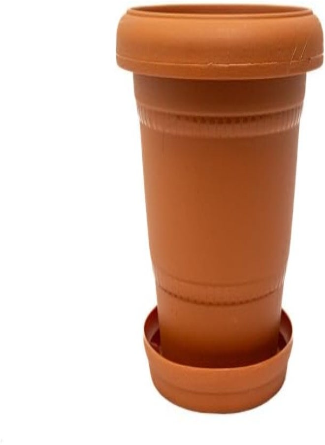 AKDC Brown Lilly Planter 6 15X18X10 Brown  - Image 5
