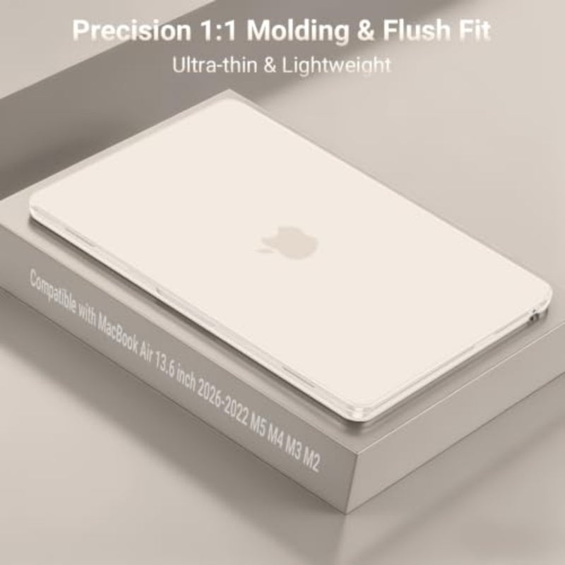 حافظة متوافقة مع 13 بوصة، M5 M4 M3 M2 2026-2022 A3449 A3240 A3113 A2681، شاشة Liquid Retina مقاس 13.6 بوصة، غطاء صلب - Image 4