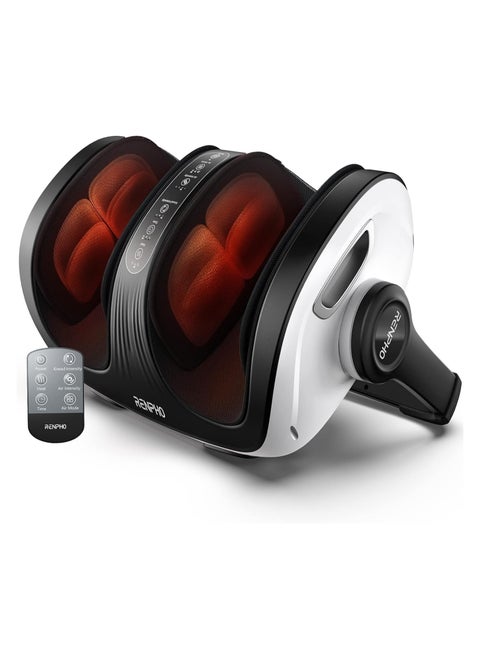 Renpho Shiatsu Foot and Calf Massager with Heat and Remote-R-D001R-WH