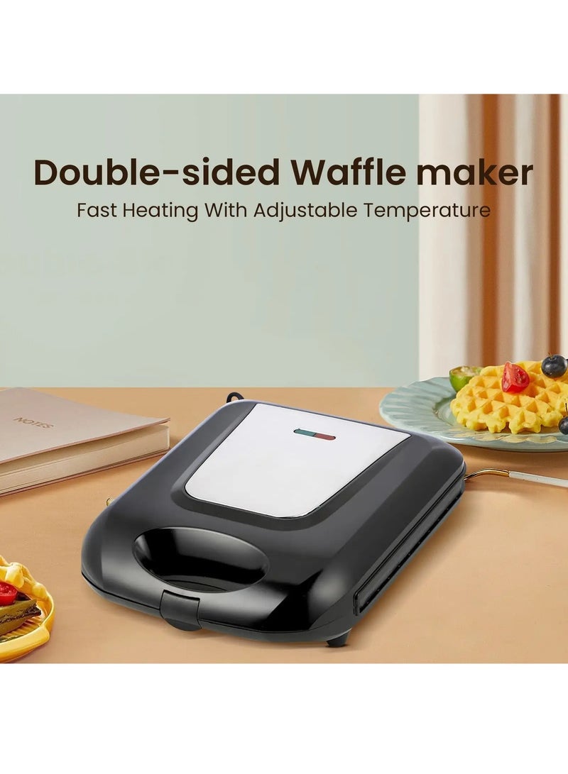 Winning Star Electric Donut Maker, Walnut Maker, Non Stick Double Sided Mini Donut Maker, 24 Holes Nuts Maker Sandwich Iron, Mini Breakfast Bread Maker - Image 3