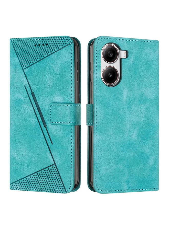 The Bros Case For Redmi Turbo 4 / Xiaomi Poco X7 Pro Dream Triangle Leather Phone Case with Long Lanyard