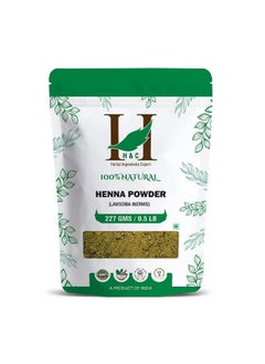 H&C HERBAL INGREDIENTS EXPERT مسحوق الحناء العشبي الطبيعي النقي/Lawsonia Inermis (مُزروع عضويًا) 227 جرام للعناية بالشعر؛ لون الشعر؛ خالٍ من PpD ولا يحتوي على مواد كيميائية ولا يحتوي على بارابين  - Image 2