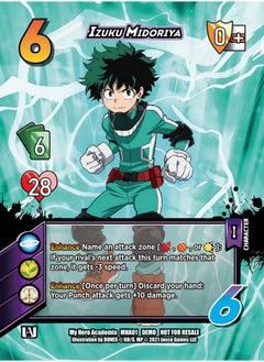 Asmodee My Hero Academia Collectible Card Game Izuku Midoriya Vs. Katsuki Two Player Rival Decks | Trading Card Game For Adults And Teens | Ages 14+ | 2 Players | Avg. Playtime 45+ Mins | Made By Jasco Games  - Image 5