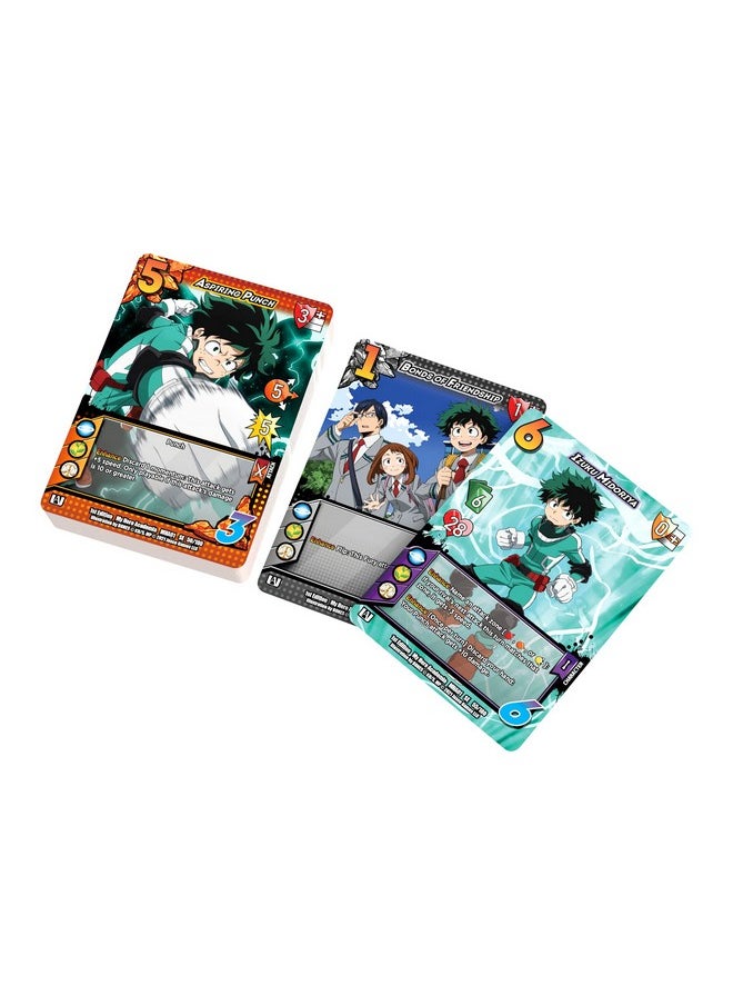 أسمودي لعبة بطاقات My Hero Academia Collectible Card Game Izuku Midoriya Vs. Katsuki Two Player Rival Decks | لعبة بطاقات تداول للبالغين والمراهقين | للأعمار من 14 عامًا فأكثر | لاعبان | متوسط وقت اللعب 45 دقيقة فأكثر | من إنتاج Jasco Games  - Image 3