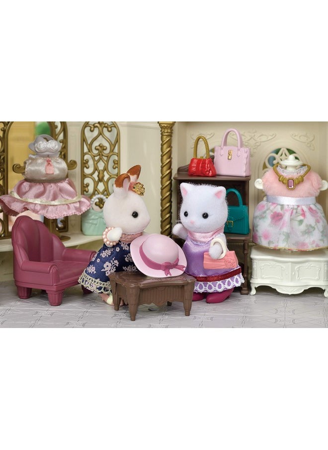 Calico Critters Calico Critters Fashion Playset, Town Girl Series - Persian Cat: Dress Up Your Critter in Stylish Outfits!  - Image 5