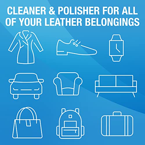 MiracleWipes for Leather Cleaning & Conditioning, Vehicle, Furniture, Shoes, Jacket, Interior, Upholstery, Cleans, Protects, and Moisturizes Leather, Prevent Fading and Cracking - 60 Count - Image 3