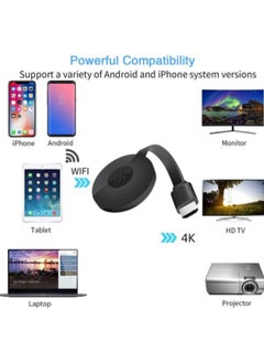 GGEROU G2 Wireless HDMI WiFi Display Dongle Adapter,HDMI Wireless Video 4K Screen Sharing Adapter,Full HD 1080P WiFi Screen Mirroring Adapter  - Image 4
