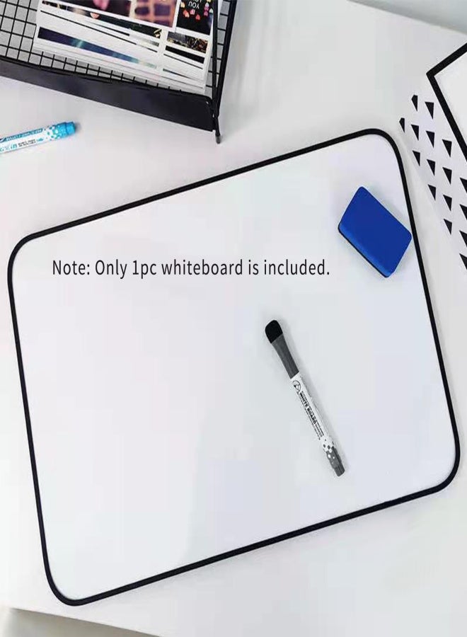 Portable Magnetic Dry Erase Board Double-Sided White Board Handwriting Whiteboard Easy to Clean for Children Adults Drawing Writing Planning Memo Board Office School Home Supplies - Image 4