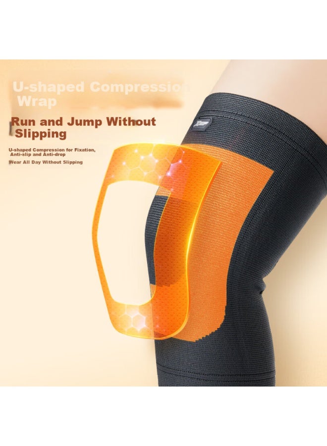 Xtep Arthritis Knee Brace With Wormwood Self-heating Leg Warmer For Elderly Men And Women - Image 5