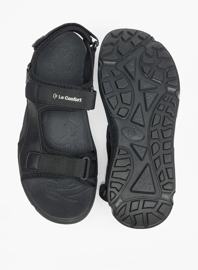 Le Confort Textured Floaters with Hook and Loop Closure