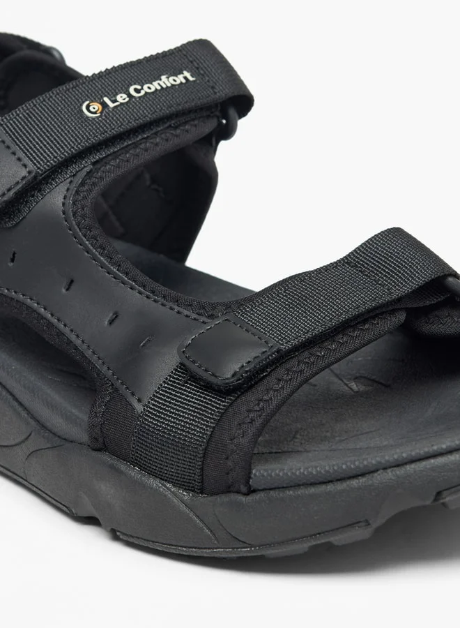 Le Confort Textured Floaters with Hook and Loop Closure
