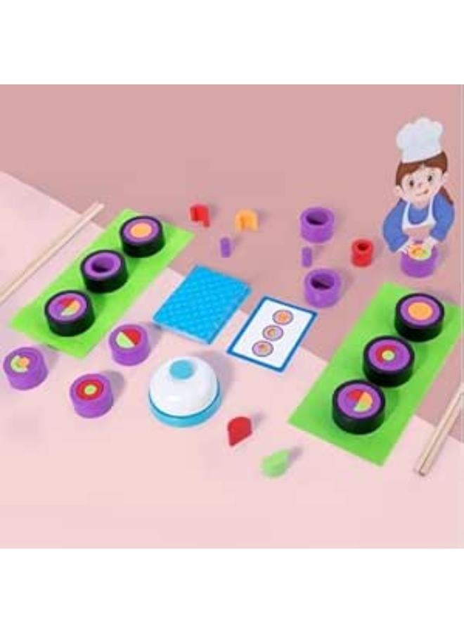 Sushi building blocks, exquisite and durable sushi shape, durable sushi mold and good workmanship for early education toys for children over 3 years old