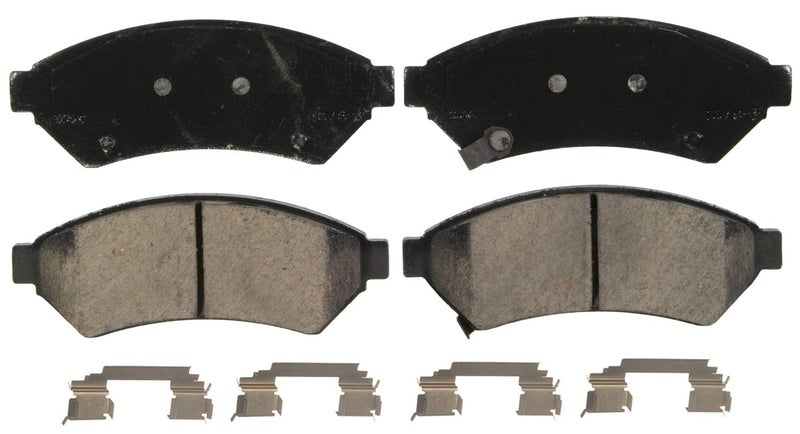 Wagner QS ZD1075 Disc Brake Pad Set Chamfered Edges for Smooth Quiet Stops Fits 20052009 Buick LaCrosse 20052008 Pontiac Grand Prix