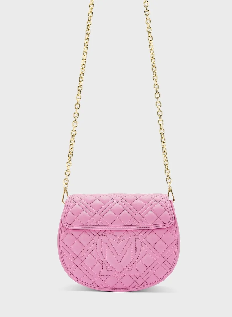 Love Moschino Quilted Crossbody Bag