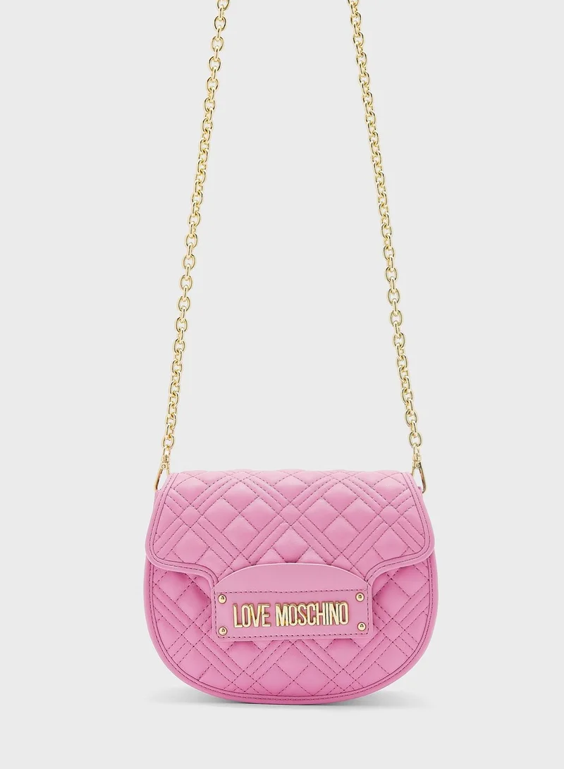 Love Moschino Quilted Crossbody Bag