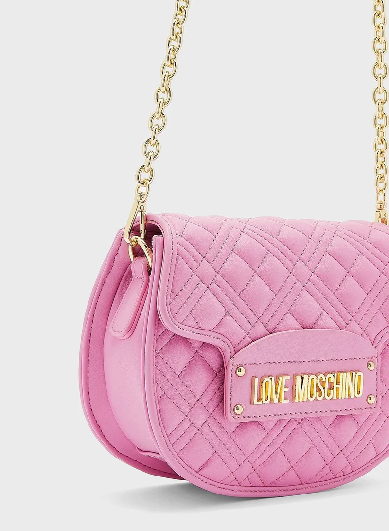 Love Moschino Quilted Crossbody Bag