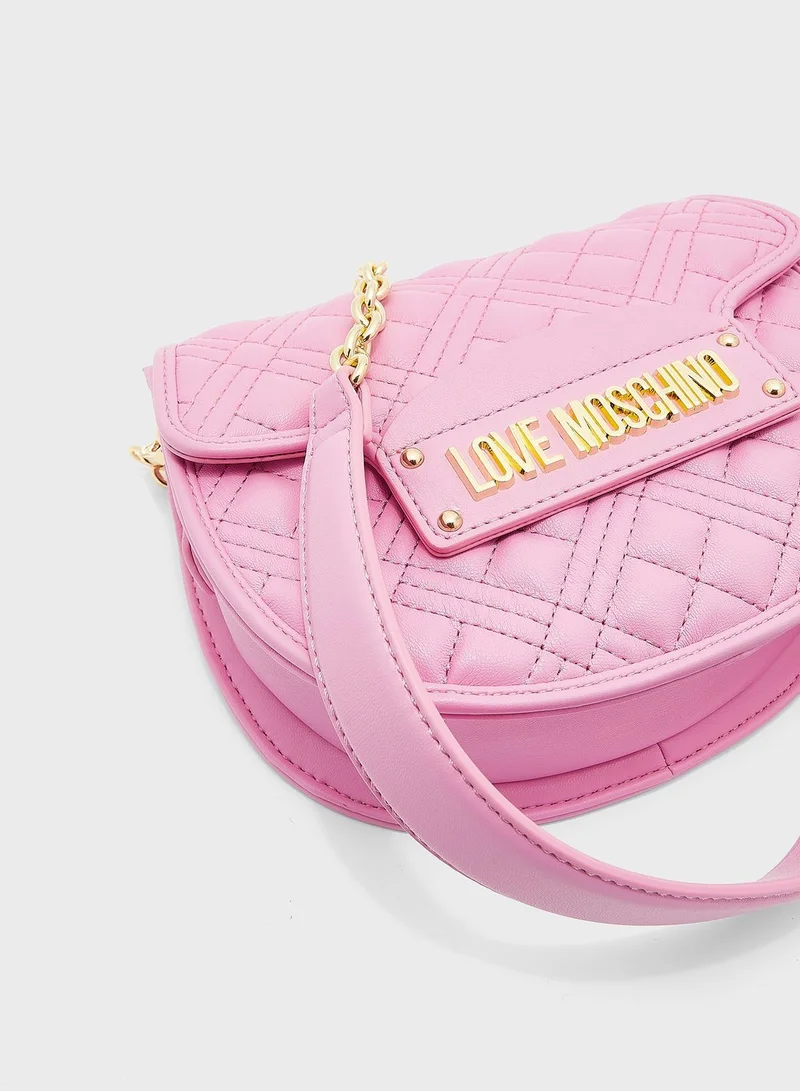 Love Moschino Quilted Crossbody Bag