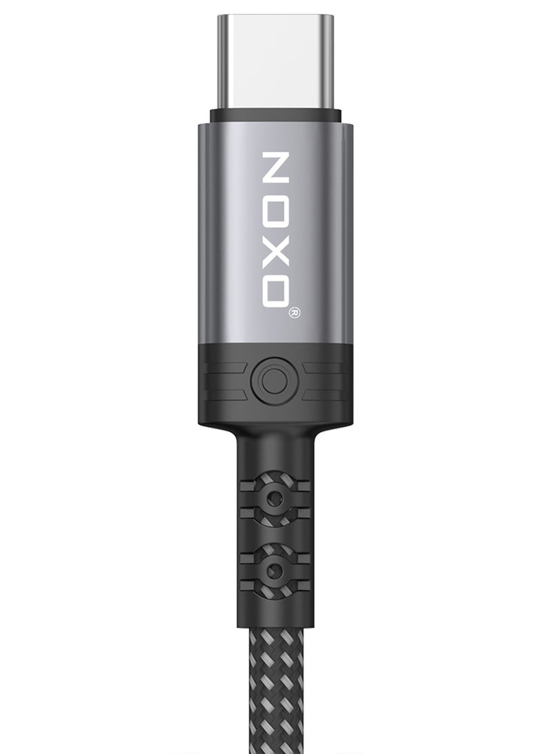 NOXO JACK-N-2 3.5mm Audio Adapter – [Specific Function, e.g., "Female to Male Aux Extension" or "Headphone Splitter"] (Gold-Plated, Compact) - Grey - Image 3